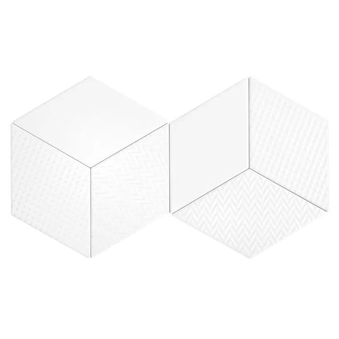Dunin Rombic White 02 Matt 11,5x20 mozaiki dekoracyjne 103794