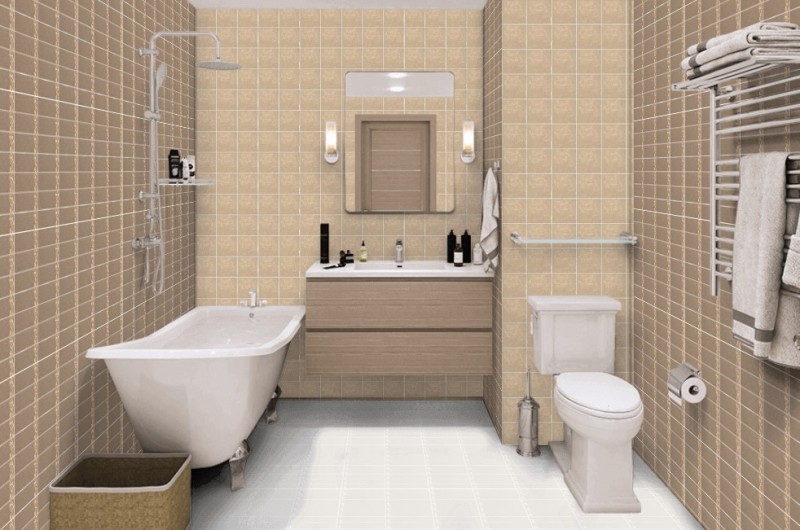 Płytki cegiełki kawa Equipe Country Vision 13.2X13.2 20623