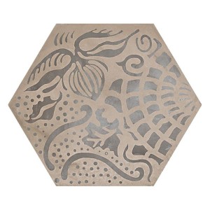 Marca Corona Terra Floreale Esagona Versione F 25x21,6 0402 płytki heksagonalne