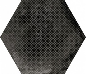 Płytki sześciokątne Equipe Hexagon Melange Dark 29,2x25,4