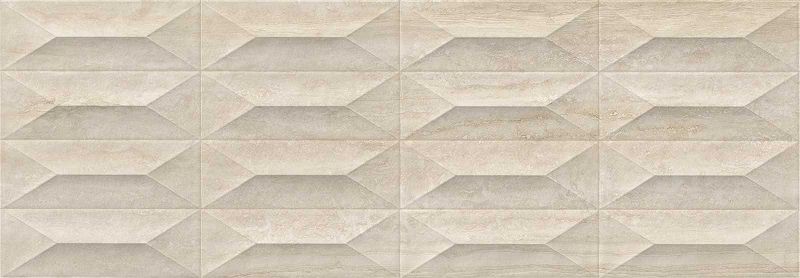 Marazzi Marbleplay Travertino Struttura Gem 3D 30x90 M4PG płytka ścienna 139274