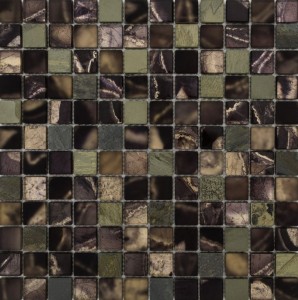 Mozaika szkło kamień brąz Turcja DA Mozaika Agat Brown 2,3x2,3 30x30