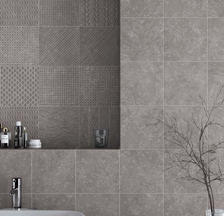 Płytki imitujące naturalny szary kamień Equipe Corastone Grey 20x20 21789