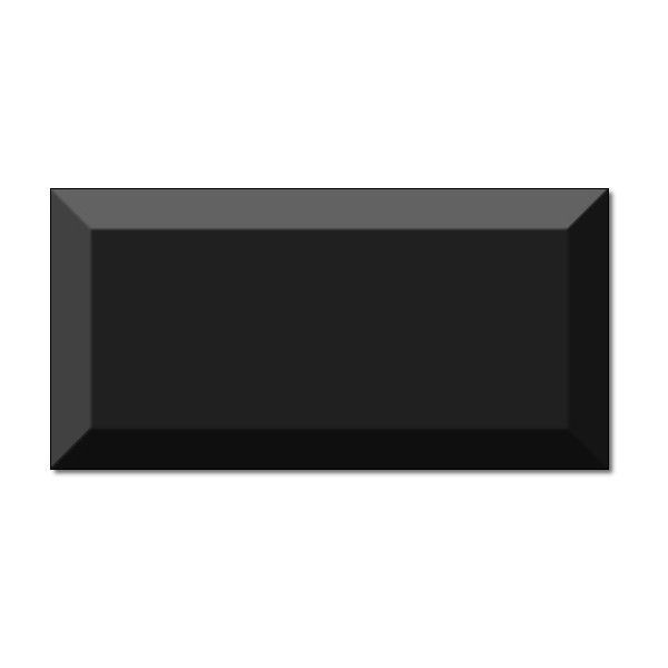 Vives Mugat Negro 10x20 płytka ścienna 154215