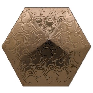 Antonus Dec. Piramidal 2 Bronce 17x15 płytka dekoracyjna