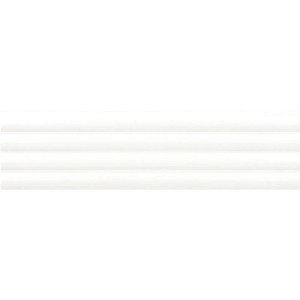 Equipe Costa Nova Onda White Matt 5x20 płytki cegiełki dekoracyjne 3D