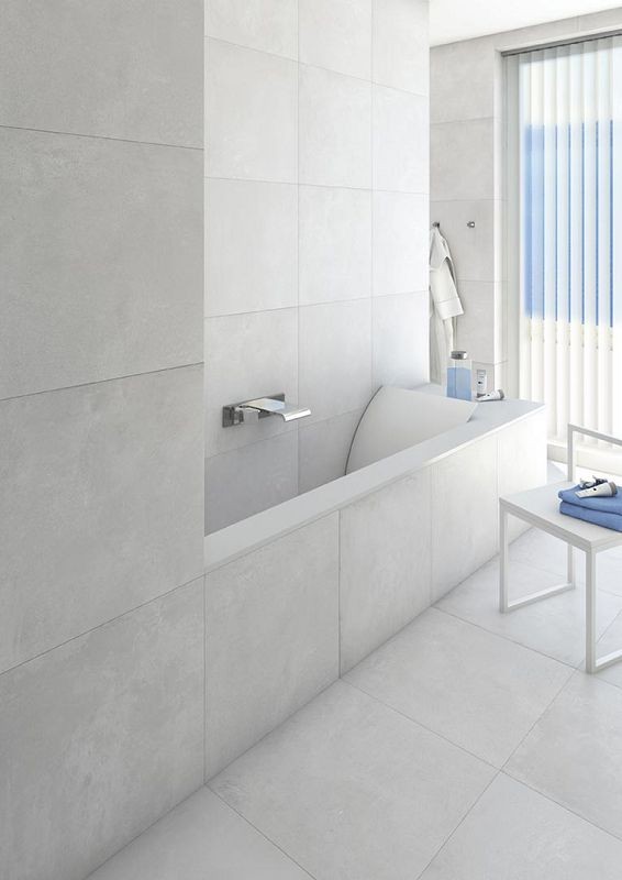 Vives Rift Blanco 60x60 płytki betonowe gresowe 154805