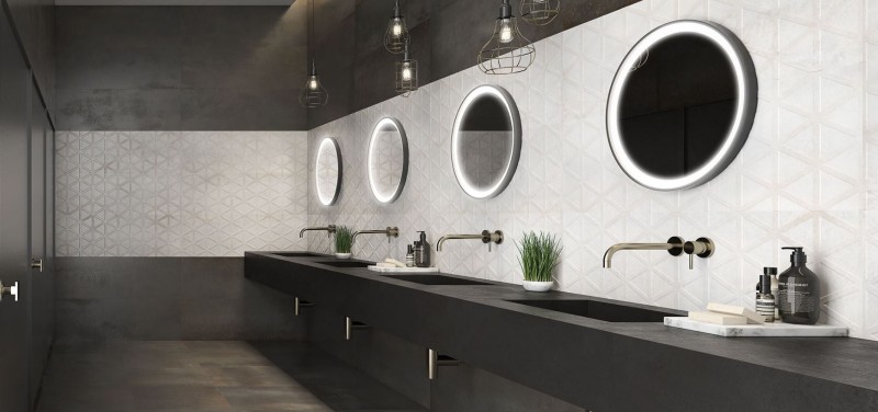 Gres beton grafit Saloni Industrial Grafit 60x60 30959
