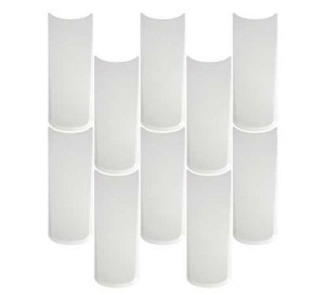 WOW Boho Tear White Matt 10x25 płytka ścienna