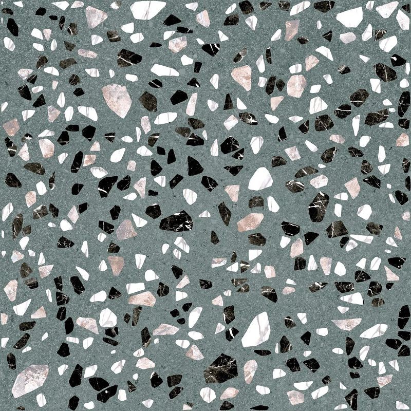 Ribesalbes Ceramica Terrazzo Green 20x20 płytki lastryko gresowe 150357