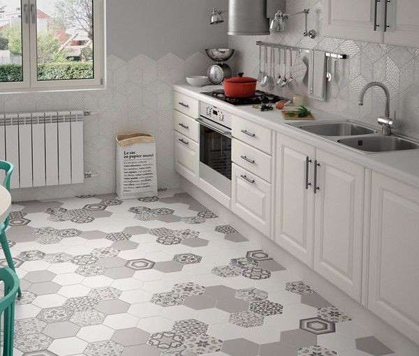 Equipe Hexatile Blanco Mate 17,5x20 płytka podłogowa 158389