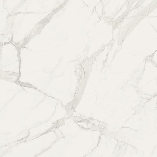 Gres imitujący marmur biało- szary Fioranese Marmorea Bianco Statuario Połysk 60x60 70441