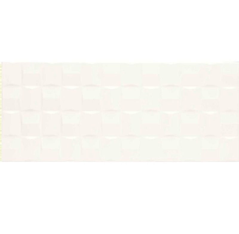 Marazzi Absolute White Struttura Cube Satinato 25x76 M021 płytka ścienna 136695