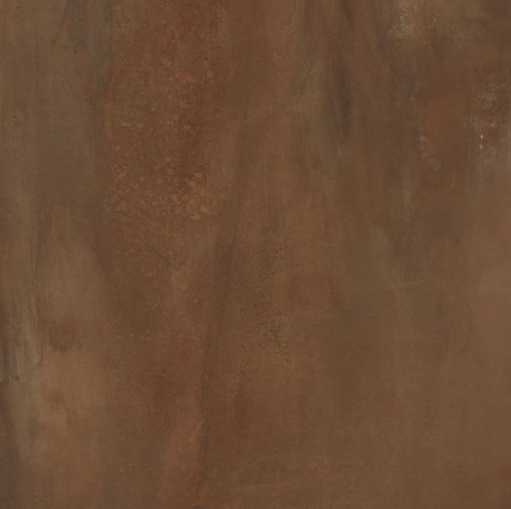 Gres podłogowy duży cienkie brąz ABK Interno 9 Rust 120x120 11770