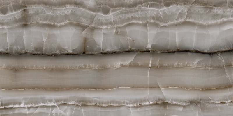 Sant Agostino Akoya Ocean Ret 90x180 połysk płytki podłogowe onyx jasny brąz 100458