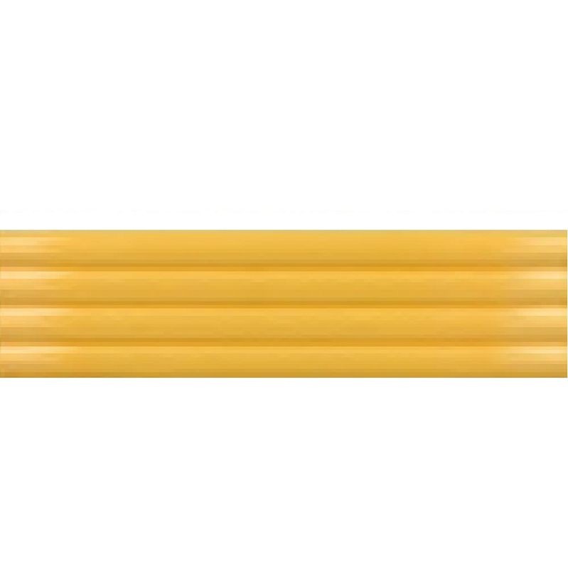 Equipe Costa Nova Onda Yellow 5x20 płytki cegiełki dekoracyjne 3D 127293