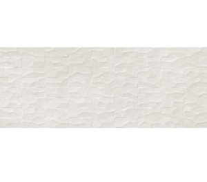 Marazzi Plaza White Struttura Range 3D 30x90 M95H płytki ścienne