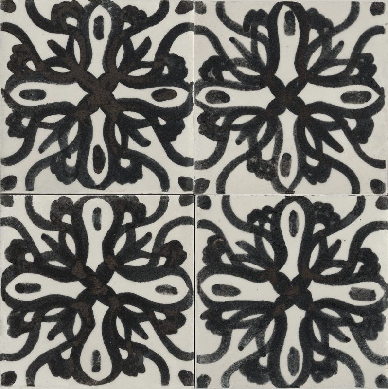 Marazzi Memoria Tappeto 4 Nero Lux 15x15 MANS płytki gresowe dekoracyjne 139527
