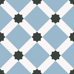 Keros Barcelona Night 25x25 płytki patchwork gresowe