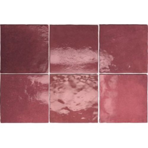 Equipe Artisan Burgundy 13,2x13,2 płytka ścienna 126816