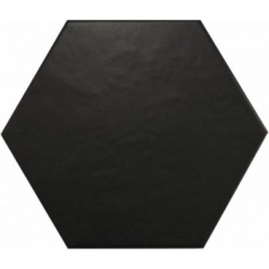 Equipe Hexatile Negro Mate 17,5x20 płytka podłogowa