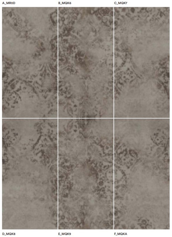 Spiek kwarcowy patchwork Marazzi Grand Carpet Smoki ( MROD, MQK6, MQK7, MQK8, MQK9, MQKA) 120x240 16236