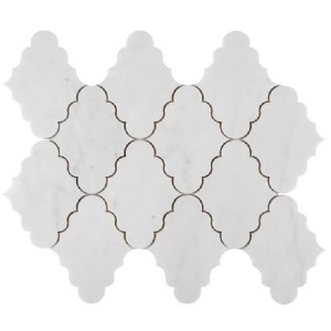 Dunin Manorial Carrara White Crest 25x30 mozaika kamienna