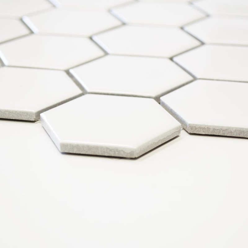 Mozaika heksagonalna biała ceramiczna Metropol MM 0091 32,5 x 28,1 102356