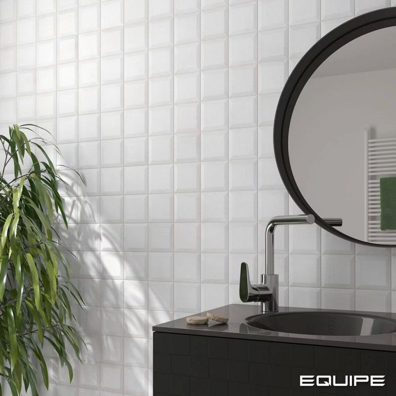 Equipe Memphis White 10x10 płytki ścienne cegiełki 128268