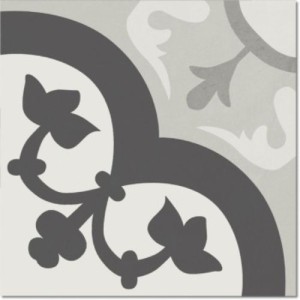 Realonda Hanoi Flower Grey 33x33 płytka podłogowa