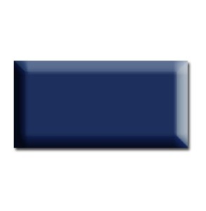 Fabresa Bevelled Azul Cobalto Biselado 10x20 płytka ścienna