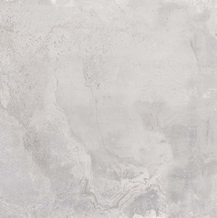 Płytki szare przetarte metalizowane industrialne Sant Agostino Oxidart Silver 90x90 79335