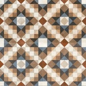 Płytki patchwork wzór klasyczny romby braz Peronda Fs Chester 45x45 dms