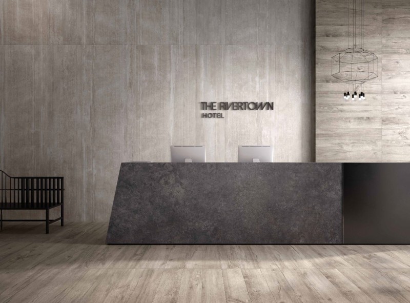 Gres wyrażna drewno struktura dąb szary drewno Flaviker Cozy Bark PF60000476 20x120 78661