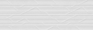 Płytki ścienne białe 3D Saloni Way Rif Blanco CHB500 30x90