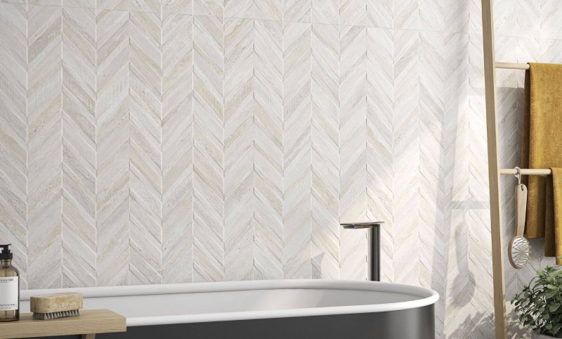 Płytki ścienne kamień beżowe Saloni Bernini Crema Mat EZB620 40x120 82106