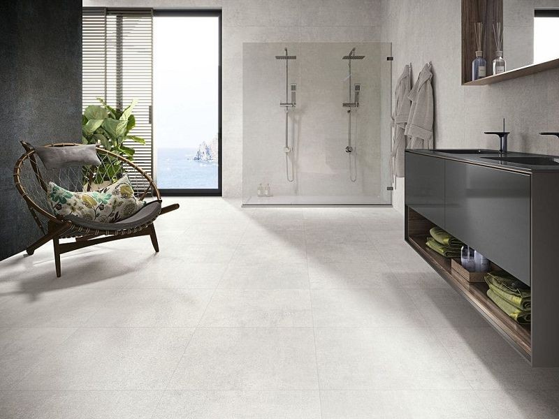 Baldocer Oneway White Lapado 60x60 płytki metalizowane gresowe 116834