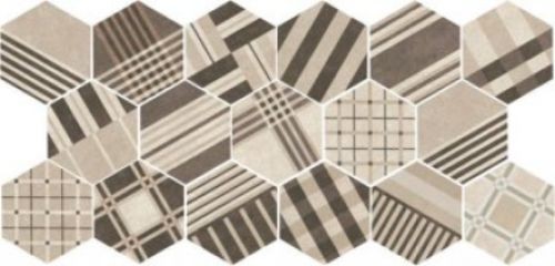 Equipe Hexatile Decors Cement Geo Sand 17,5x20 płytka gresowa 158402