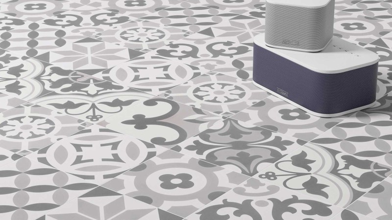 PŁYTKI PATCHWORKOWE WOW Cement Tradition Decor Mix Grey 18,5X18,5 tr 10956
