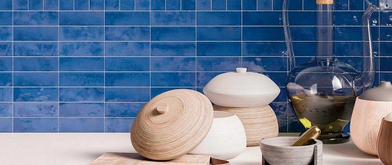 WOW Bejmat Azur Gloss 5x15 płytka gresowa 155587