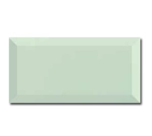 Fabresa Bevelled Verde Biselado 10x20 płytka ścienna