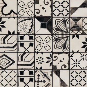 Fioranese Riggiole Bianco Mix 90x90 RIG90BR płytki patchworkowe gresowe