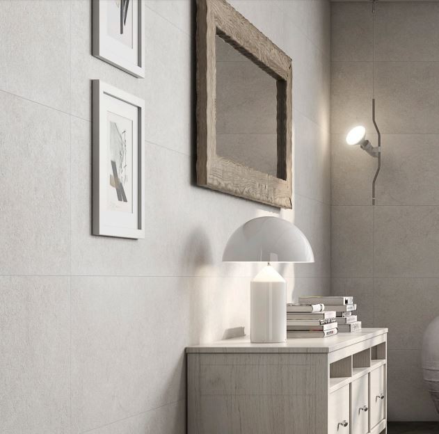 Płytki ścienne beżowe kamień fała 3D Saloni Keystone Feel Marfil GAK670 40x120 82903