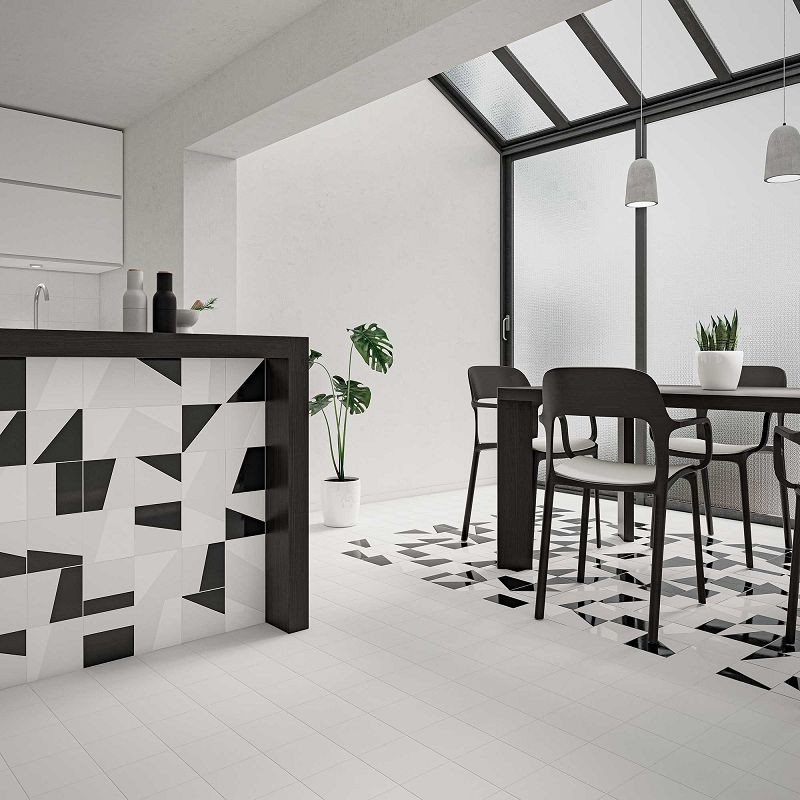 WOW Solo White 15x15 płytka gresowa 156218