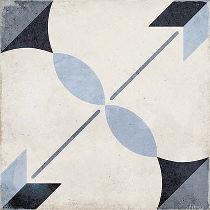Equipe Art Nouveau Arcade Blue 20x20 płytka gresowa patchwork 164582