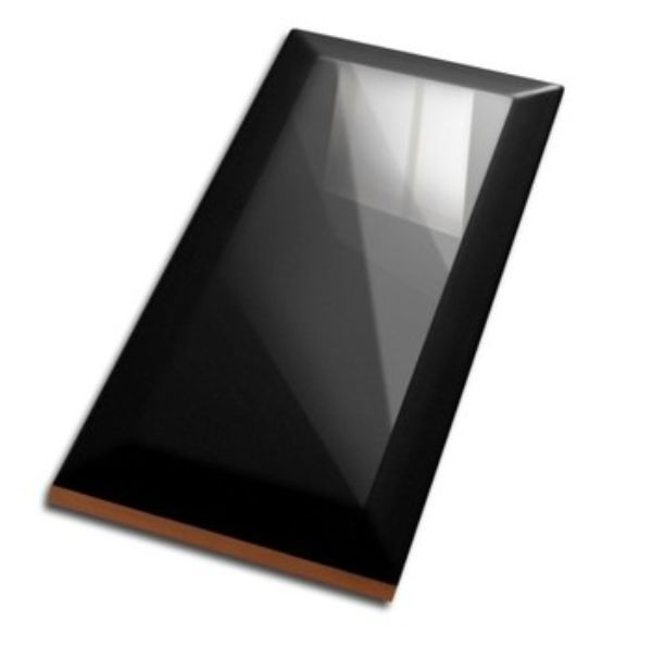 Vives Mugat Negro 10x20 płytka ścienna 154216