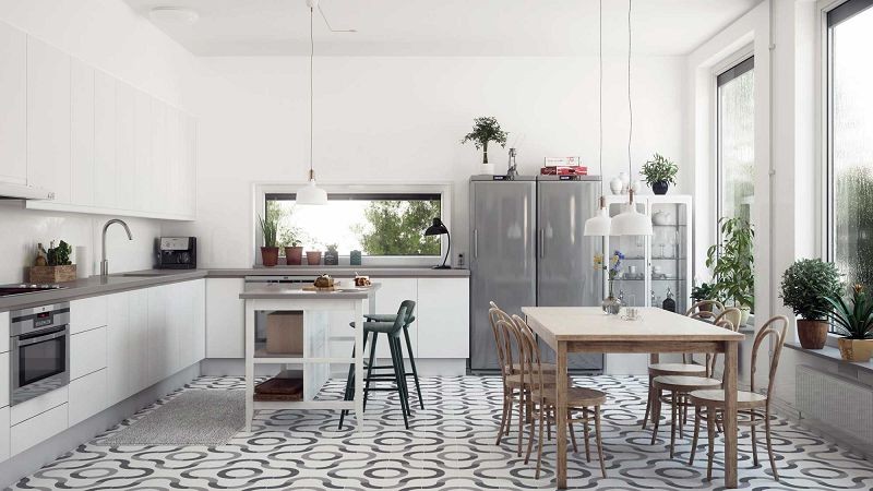 WOW Loop Decor Grey 18,5x18,5 płytka gresowa 164511