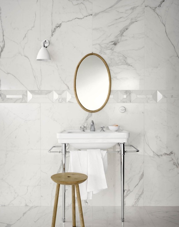 Płytki imitujące marmur Marazzi Allmarble St. Laurent Lux 58x58 16351