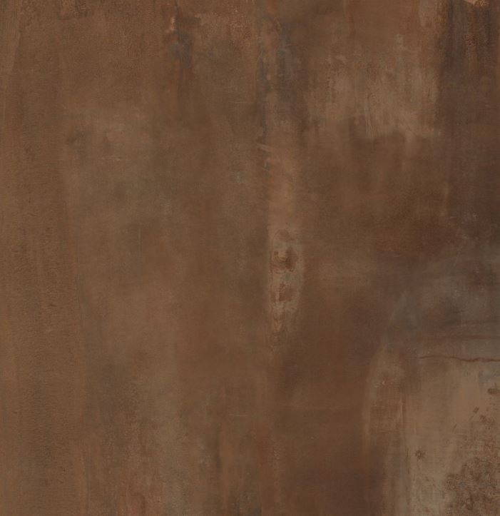 Gres podłogowy brąz rdza metal ABK Interno 9 Rust 80x80 87792