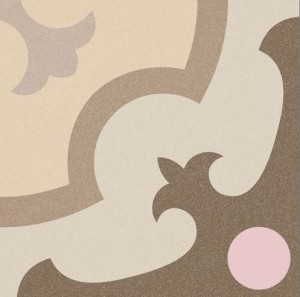 Vives Ordal Beige 20x20 płytka podłogowa patchwork